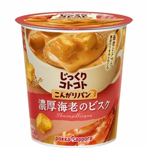  Archives Pokka Jikkuri Kotokoto Prawn Bisque with Toasted Bread