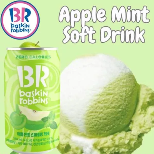  Archives Korea Baskin-Robins Soft Drink (Mint Apple)