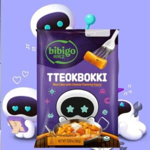 Bibigo Korean Tteokbokki Pouch (For 2 people) - Cheese (Wootteo Limited Edition)