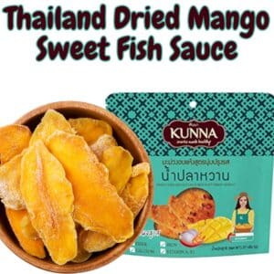Thailand Kunna Dried Mango Sweet Fish Sauce
