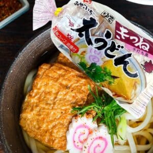  Archives Miyakoichi Kitsune Udon with Soup 3 Servings