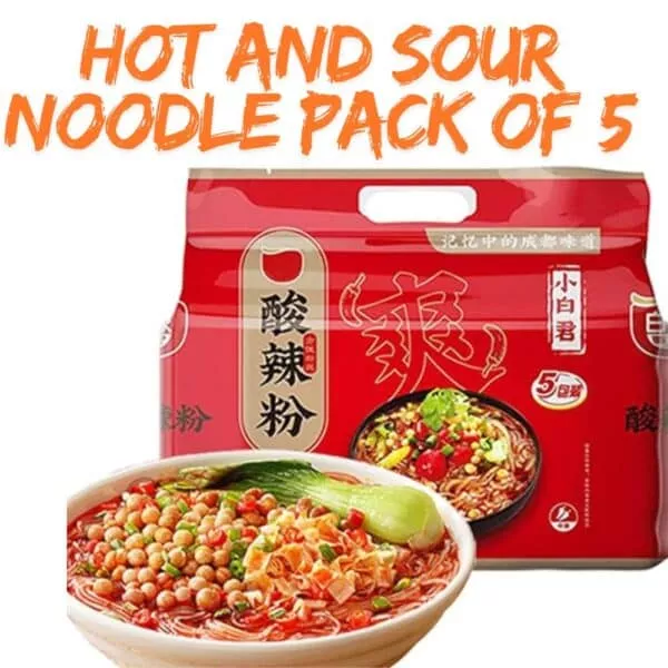  Archives Traditional Chinese Noodle (Hot & Sour Flavor) (Pack of 5)