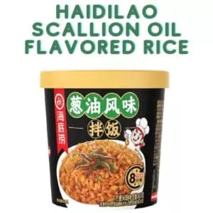  Archives Haidilao Instant Rice (Scallion Oil)