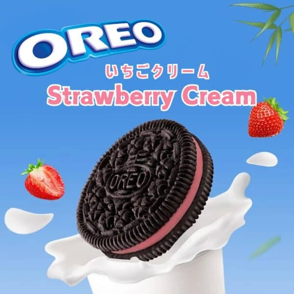 Japanese Oreo Strawberry Cream | Limited-edition Oreo