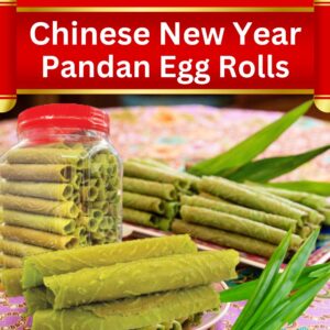  Archives Chinese New Year Pandan Egg Rolls