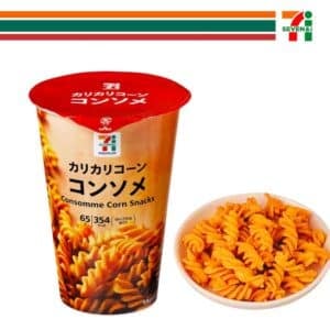 seven eleven consomme corn snack