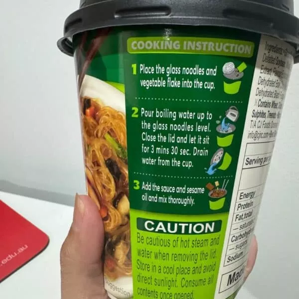  Archives Bibigo Japchae cooking instructions
