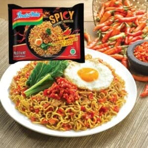 Indomie Hot Spicy Chicken Fried Noodles