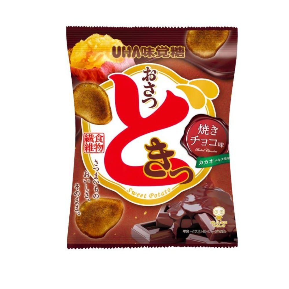 UHA sweet potato chips baked chocolate | Snack Affair Archives UHA Baked Chocolate Sweet Potato Chips
