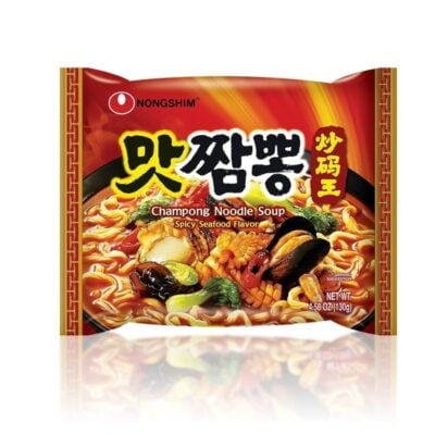 Nongshim Champong Spicy Seafood Noodle Soup