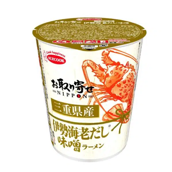 Acecook Lobster Miso Ramen | Japanese instant noodles
