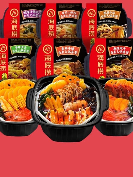 Self heating hot pot