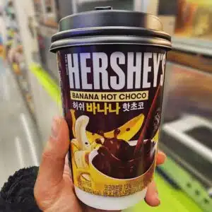 Hersheys banana hot chocolate