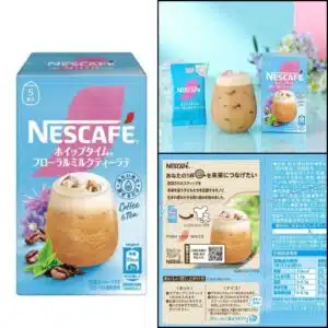 Nescafe Floral Milk Tea Latte