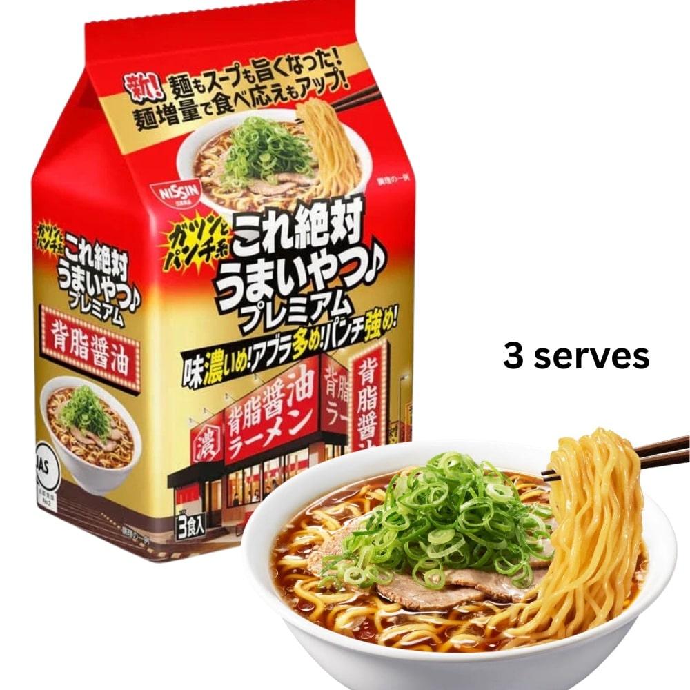 Nissin Premium shoyu Ramen | Snack Affair Archives Nissin Premium shoyu Ramen
