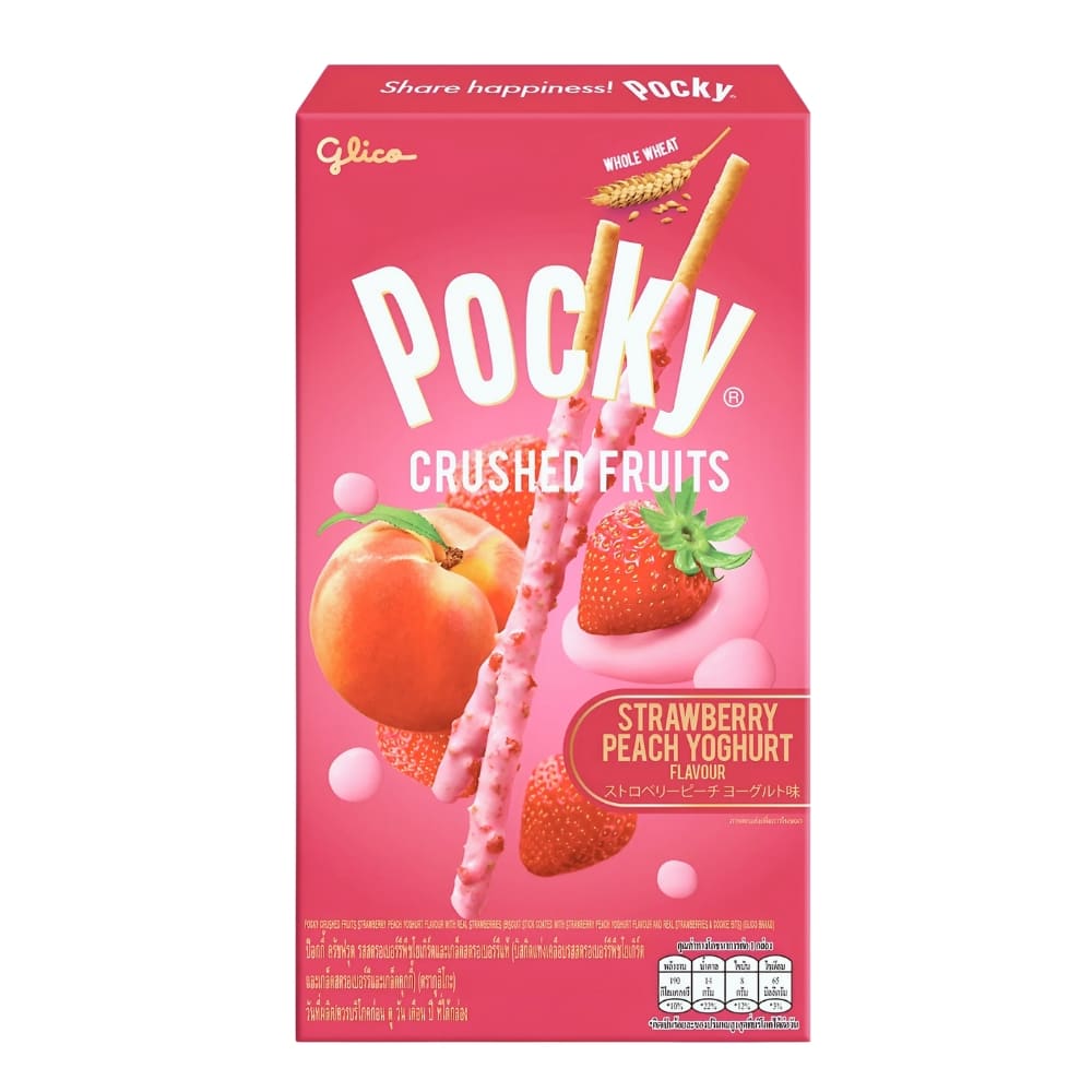 Pocky Crushed Fruits Strawberry Peach Yoghurt | Snack Affair Archives Pocky Crushed Fruits Strawberry Peach Yoghurt
