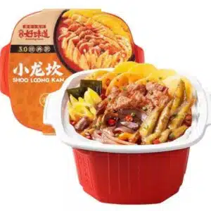 Shoo loong kan beef chicken wing self heating hotpot