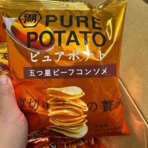 Koikeya Pure Potato Chips Beef Consomme Flav