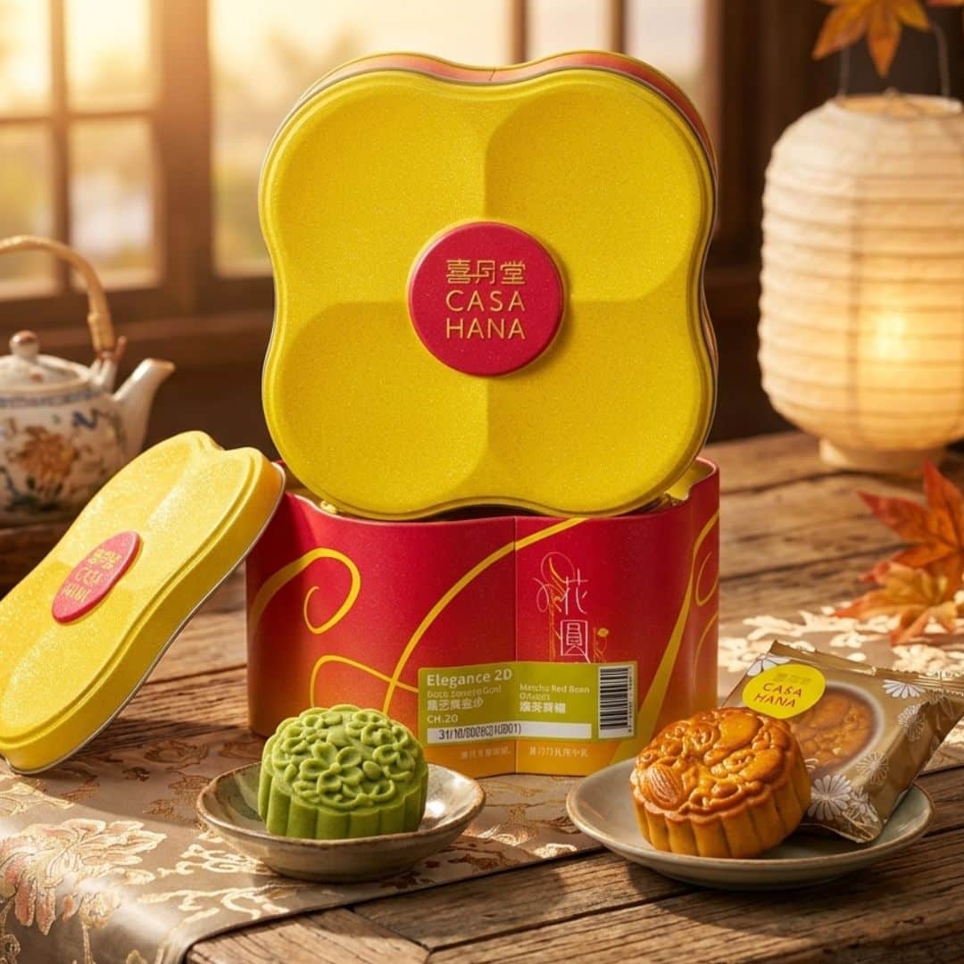 Casahana Mooncake Black Sesame Gold Matcha Red Bean 1 | Snack Affair Archives Casahana Mooncake Black Sesame Gold Matcha Red Bean 2