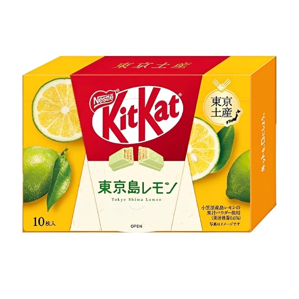 KitKat Tokyo Shima Lemon | Snack Affair Archives KitKat Tokyo Shima Lemon