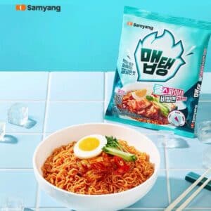 Samyang MepTang Cold Kimchi Bibim Noodles