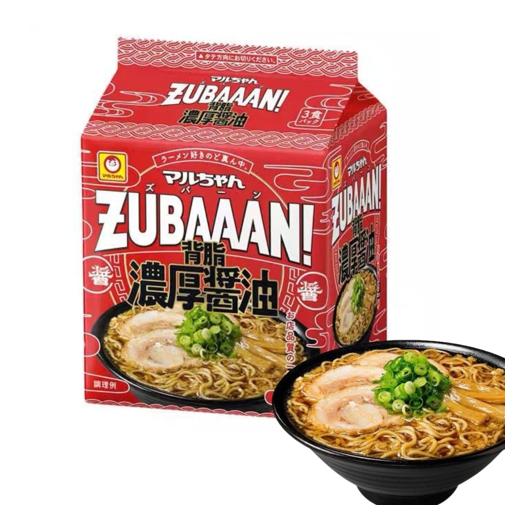 Maruchan ZUBAAAN Rich Soy Sauce Ramen Instant Noodles | Snack Affair Archives Maruchan ZUBAAAN Rich Soy Sauce Ramen Instant Noodles