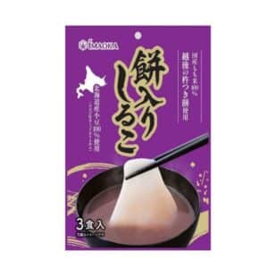 Mochi with red bean soup