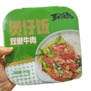 Self-Heating Rice – Claypot Rice with Double Pepper Beef Snack