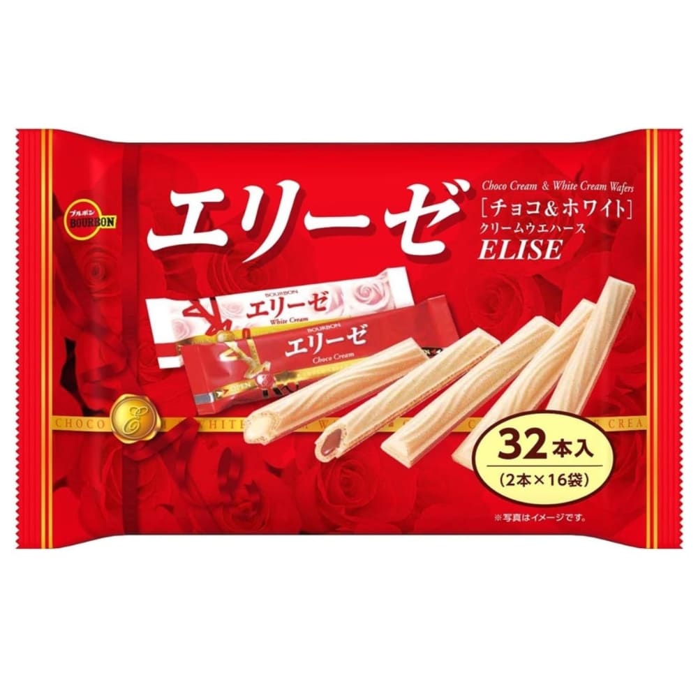 Bourbon Elise Choco Cream White Cream Wafers | Snack Affair Archives Bourbon Elise Choco Cream White Cream Wafers