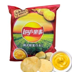 Lays Korean Honey Mustard Potato Chips