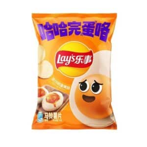 Lay salted egg yolk potato chips