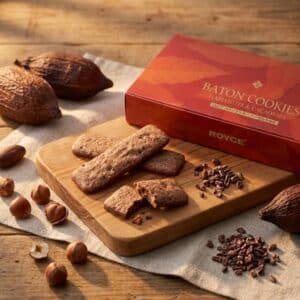Royce Baton cookies hazel cacao