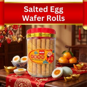 Salted Egg Wafer Rolls