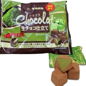 Takaoka Raw Chocolate with Uji Matcha