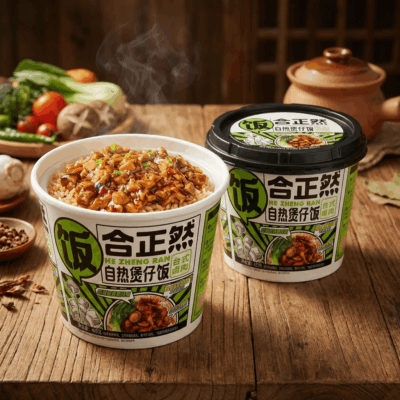 He Zheng Ran Self-Heating Taiwanese Braised Pork Rice