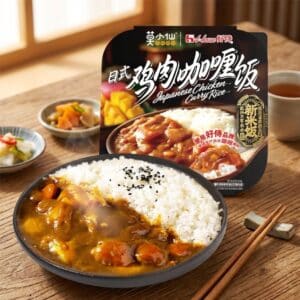 Self Heating Japanese chicken curry rice 3