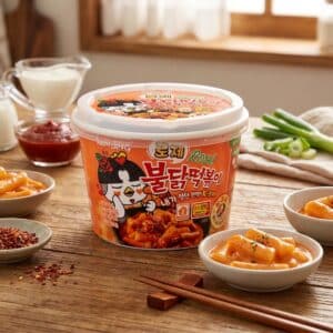 samyang buldak rose tteokbokki
