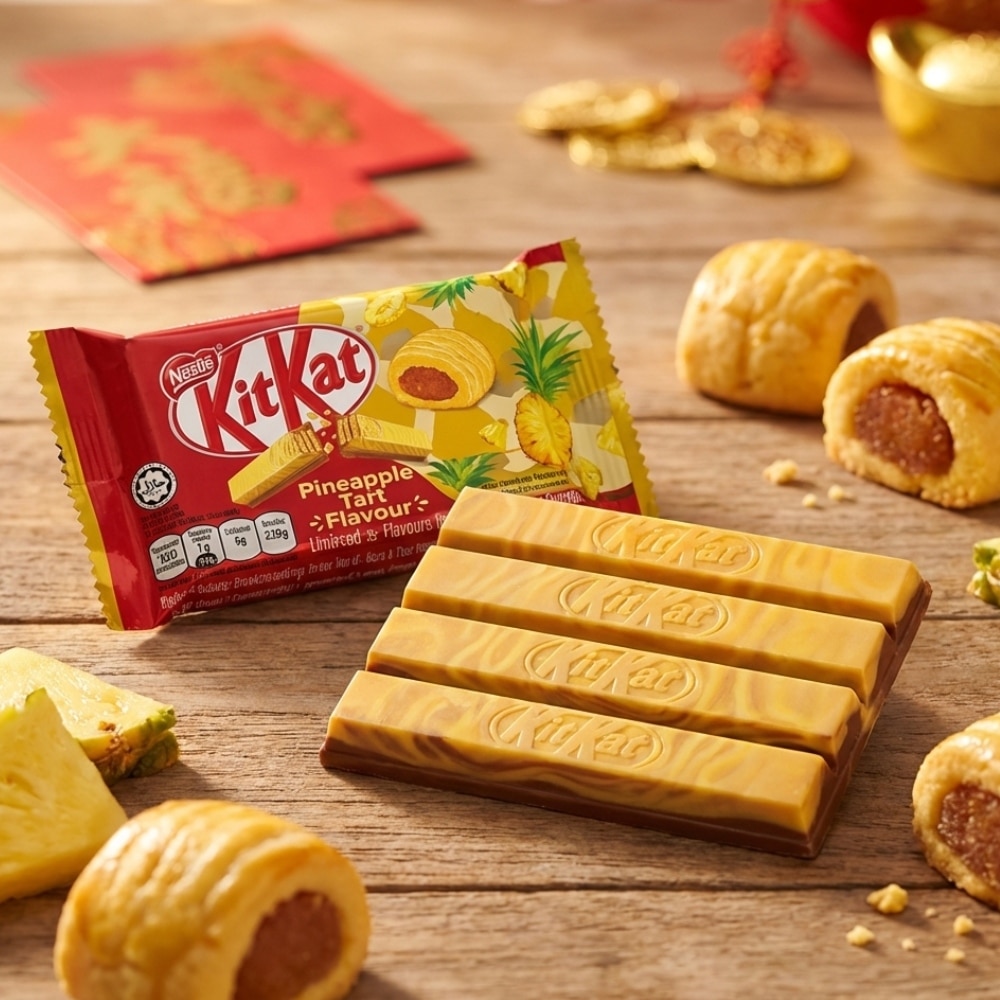 KitKat Pineapple tart flavour | Snack Affair Archives KitKat Pineapple tart flavour
