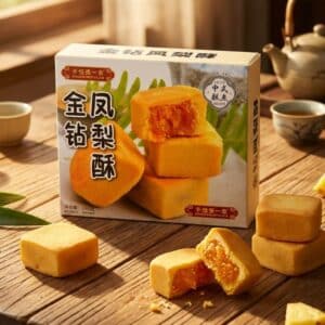 Golden Pineapple Pastry