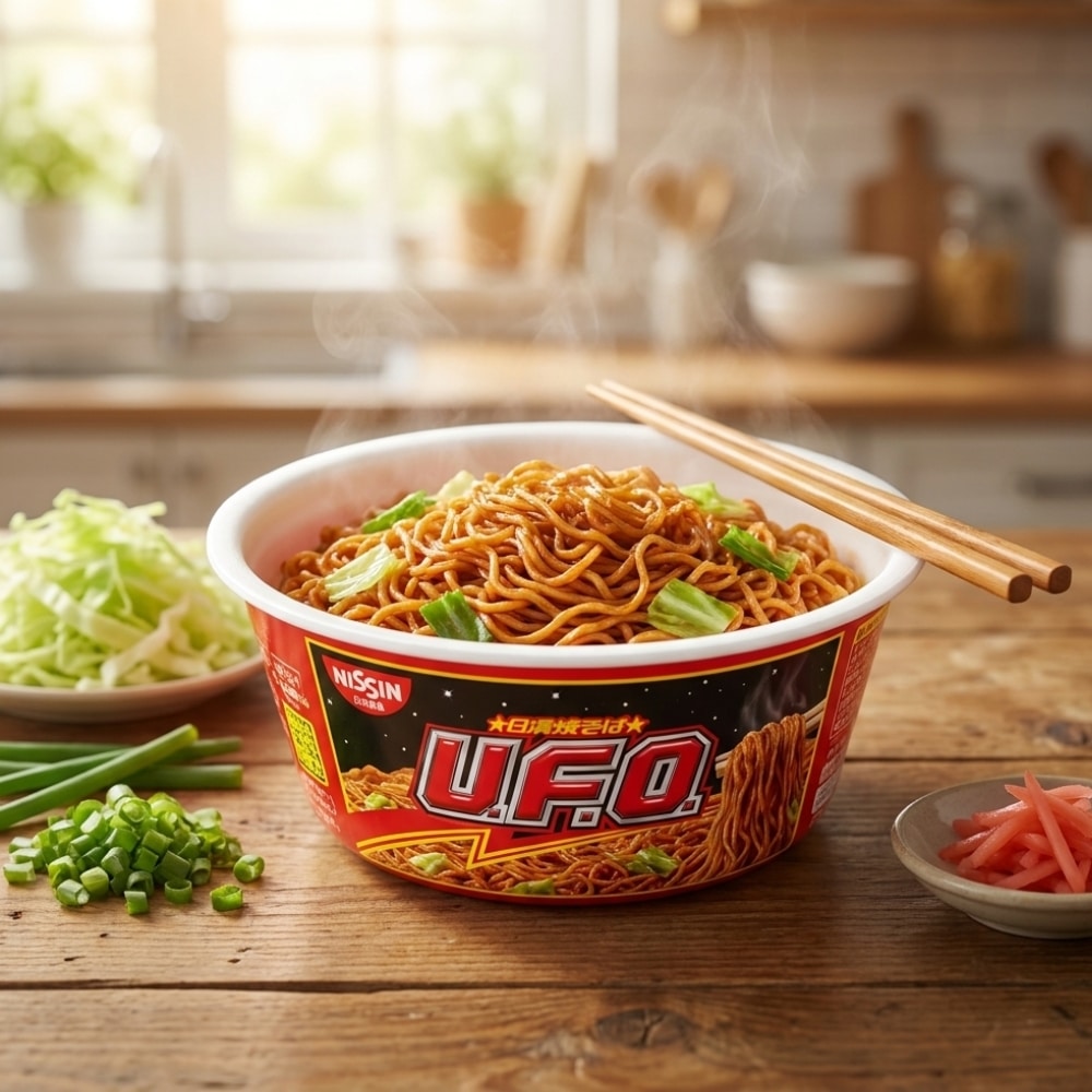 Nissin Yakisoba UFO Mini 2 | Snack Affair Archives Nissin Yakisoba UFO Mini 2