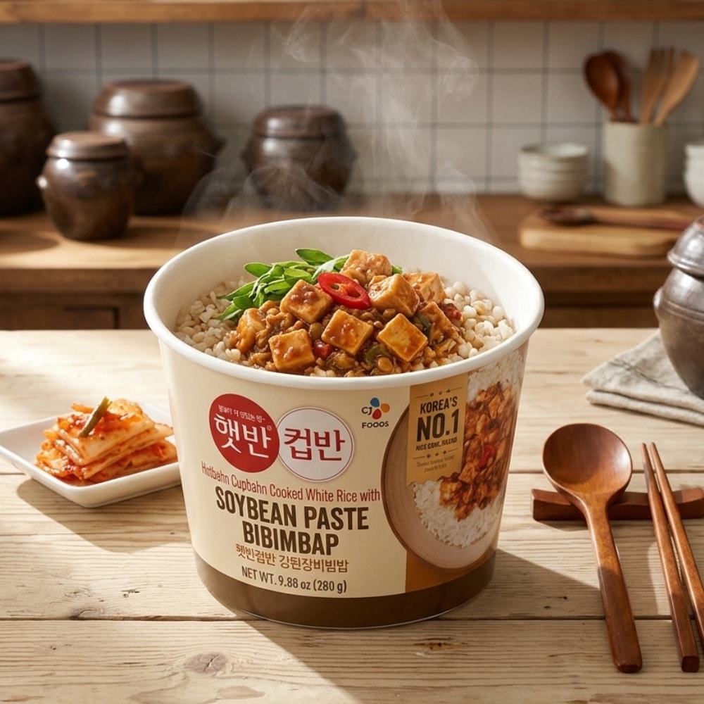 Soybean paste Bibimbap kitchen background 1 | Snack Affair Archives Soybean paste Bibimbap kitchen background 1