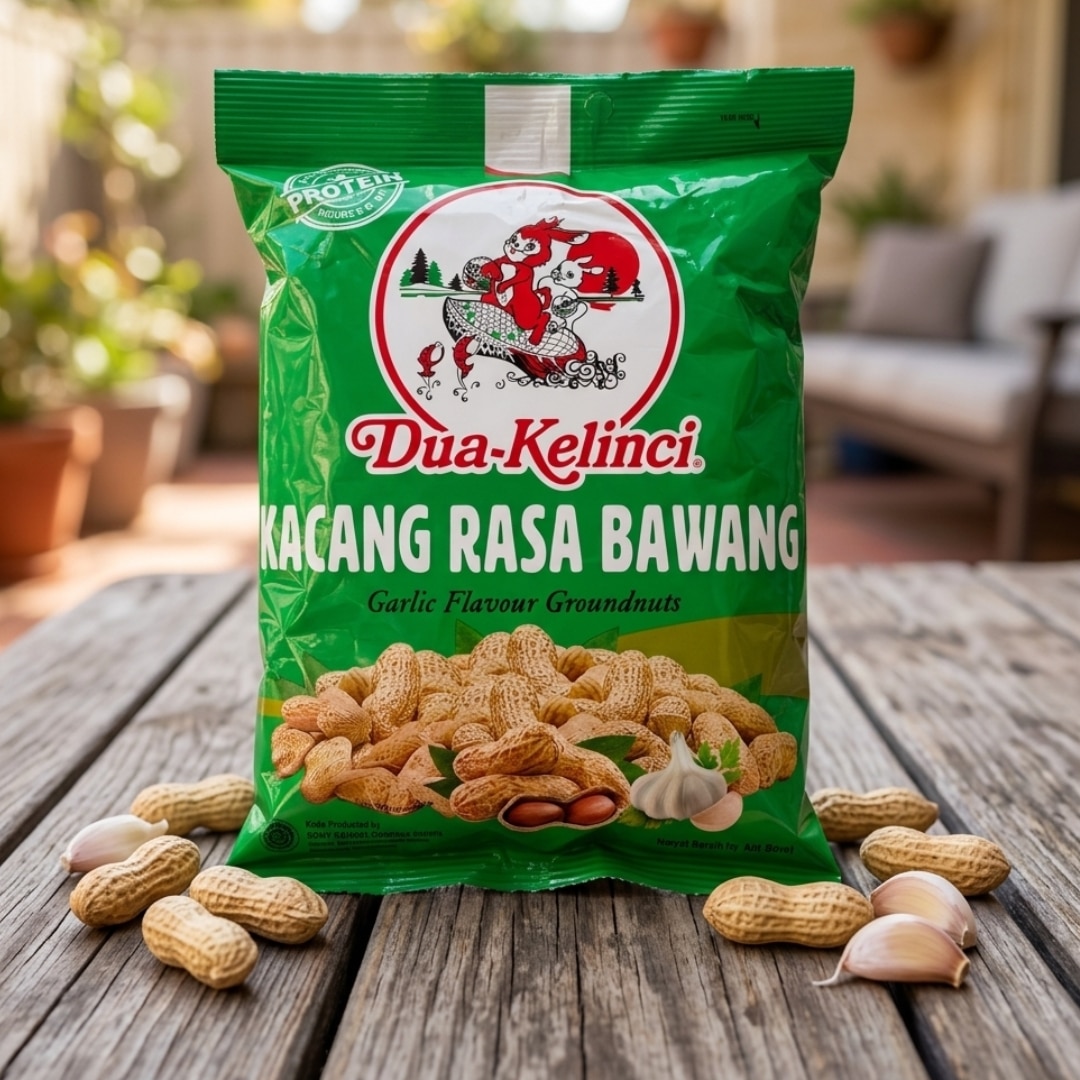 Dua Kelinci Garlic Flavour Groundnuts | Snack Affair Archives Dua Kelinci Garlic Flavour Groundnuts