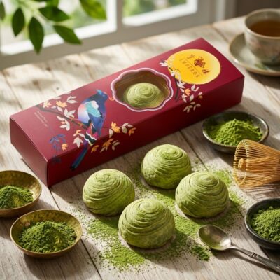 Emperor Matcha Mooncakes
