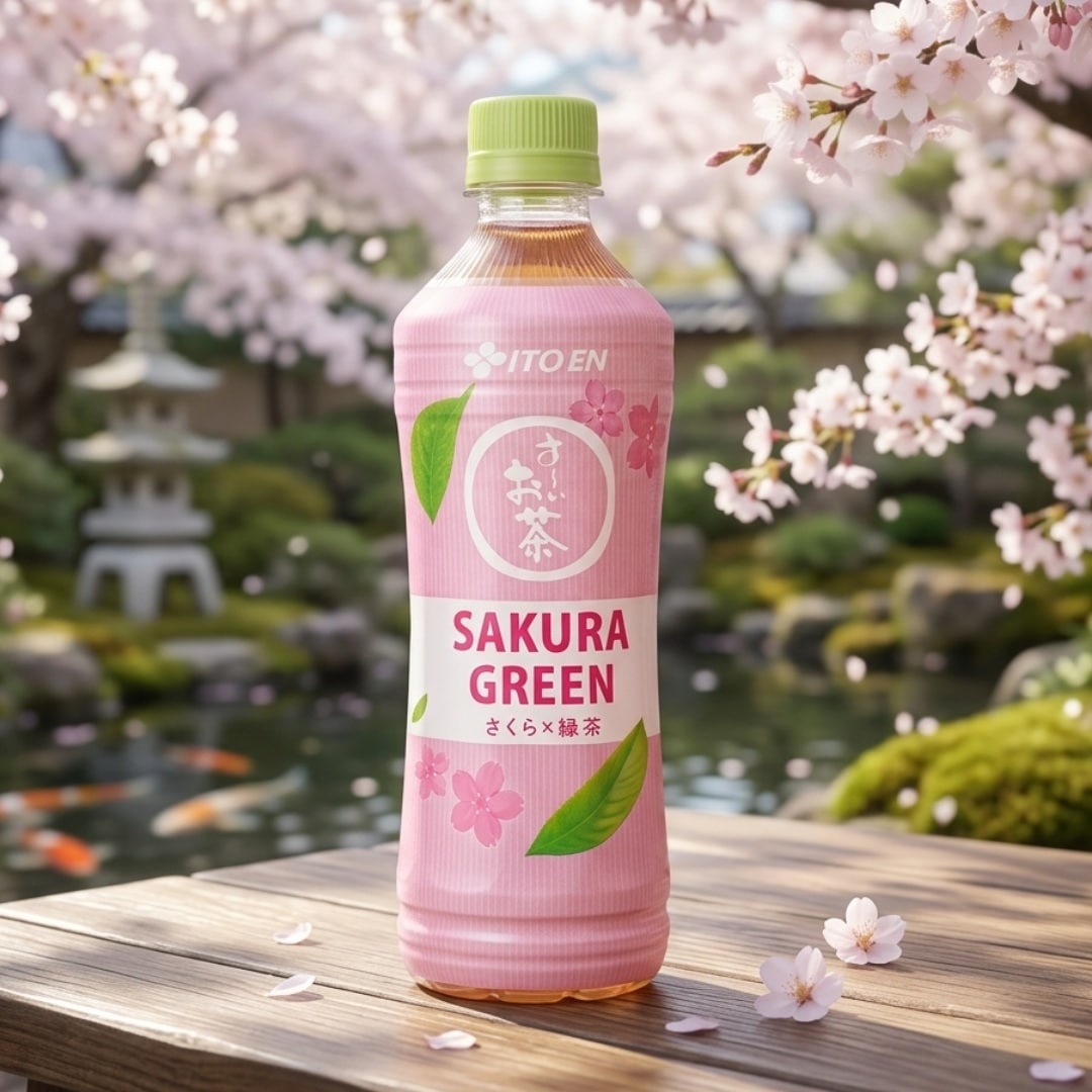 Ito En Oi Ocha Sakura Green Tea | Snack Affair Archives Ito En Oi Ocha Sakura Green Tea