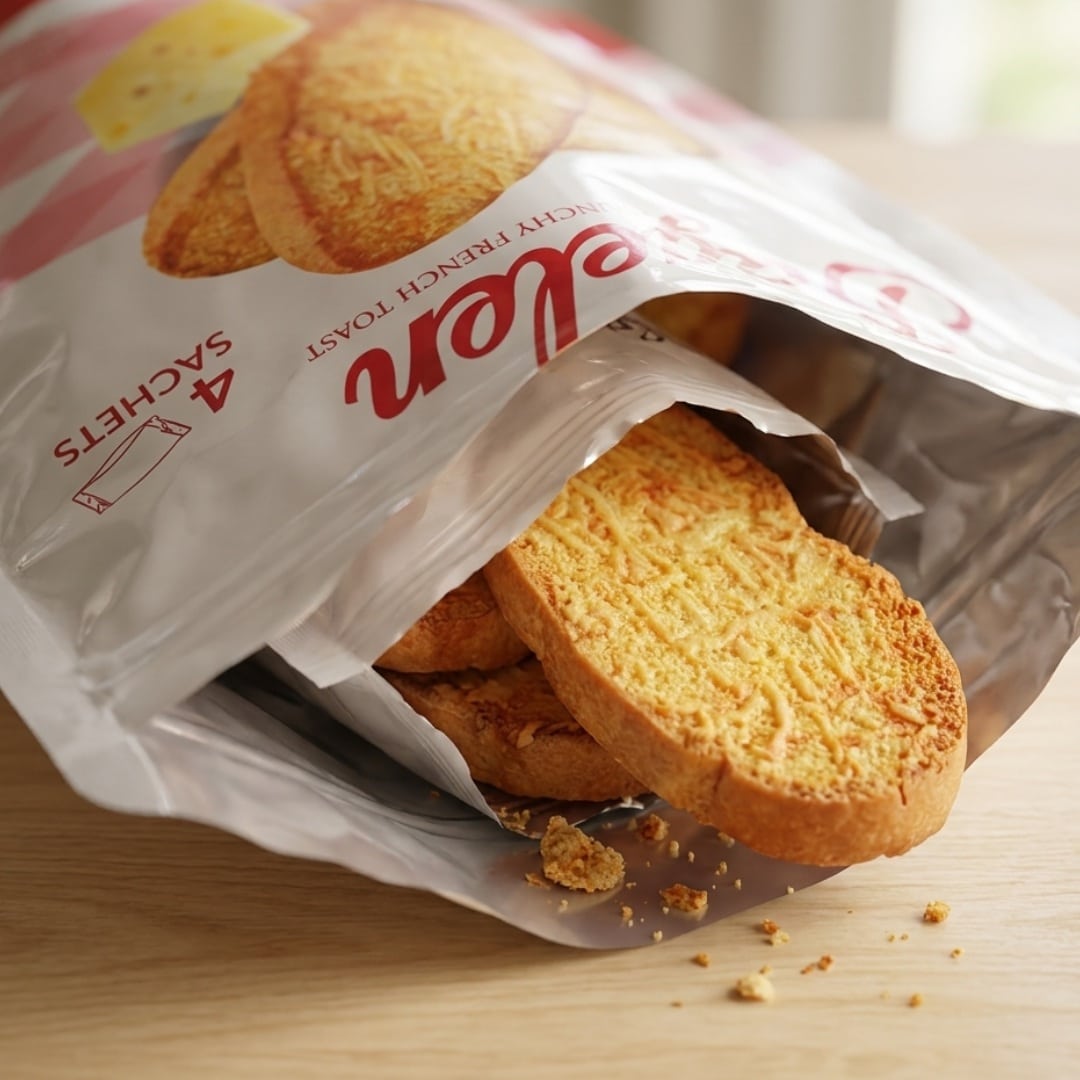 Kartika Toast Bagelen Crunchy French Toast Cheese 1 | Snack Affair Archives Kartika Toast Bagelen Crunchy French Toast Cheese 2