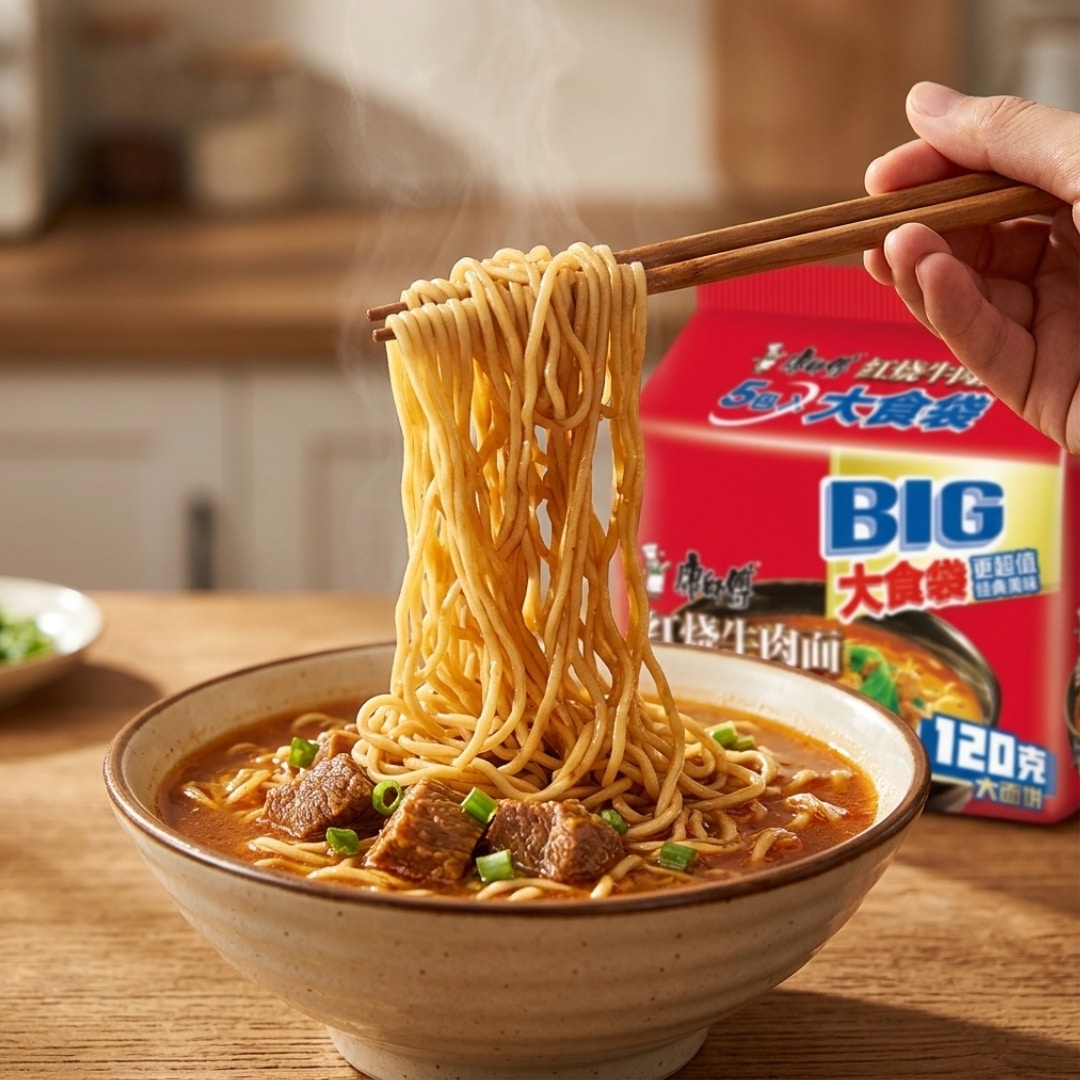 Master Kong Big Braised Beef Instant Noodles 1 | Snack Affair Archives Master Kong Big Braised Beef Instant Noodles 1