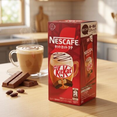 Nescafé KitKat Latte Instant Coffee Sticks 4 serves