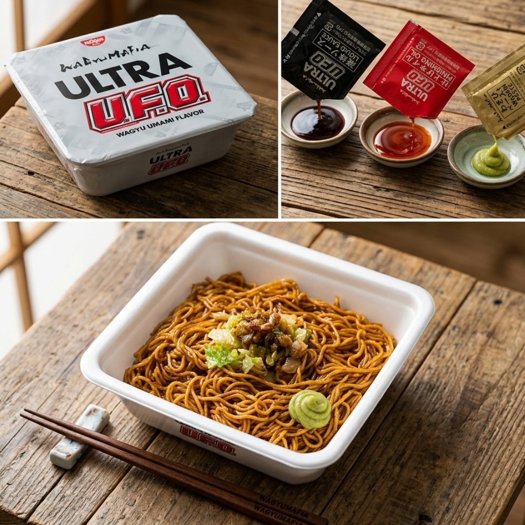 Nissin UFO Wagyu Umami yakisoba 2 | Snack Affair Archives Nissin UFO Wagyu Umami yakisoba 2