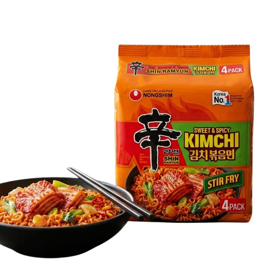 Nongshim Shin Sweet Spicy Kimchi Stir Fry Noodles | Snack Affair Archives Nongshim Shin Sweet Spicy Kimchi Stir Fry Noodles