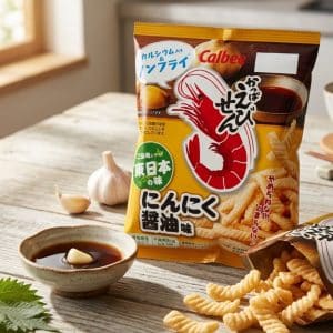 Archives Calbee Kappa Ebisen Garlic Soy Sauce Flavour Prawn Crackers